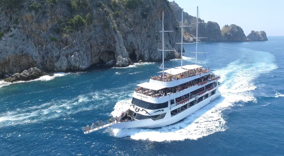 Alanya Starcraft Boat Tour