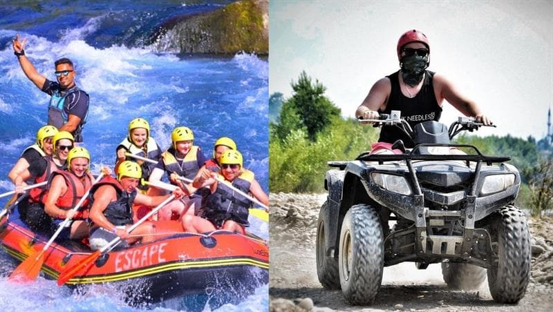 Side ATV & Rafting Tour