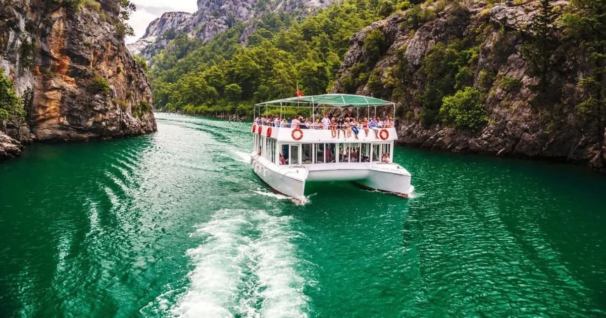 Antalya Green Canyon Boat Tour