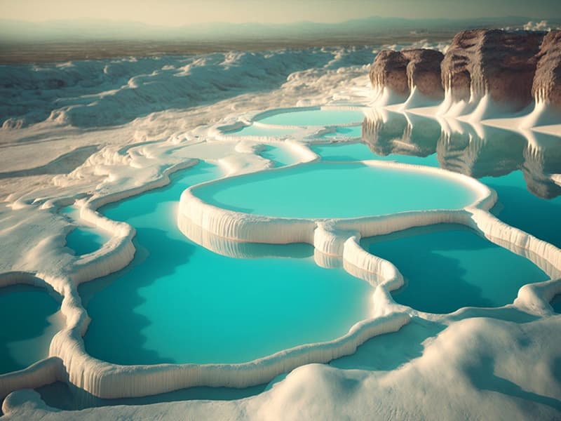 Pamukkale Tour from Alanya with 1 Night Accommodation